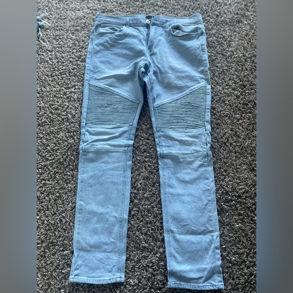 Stacked Skinny light blue jeans 34/32